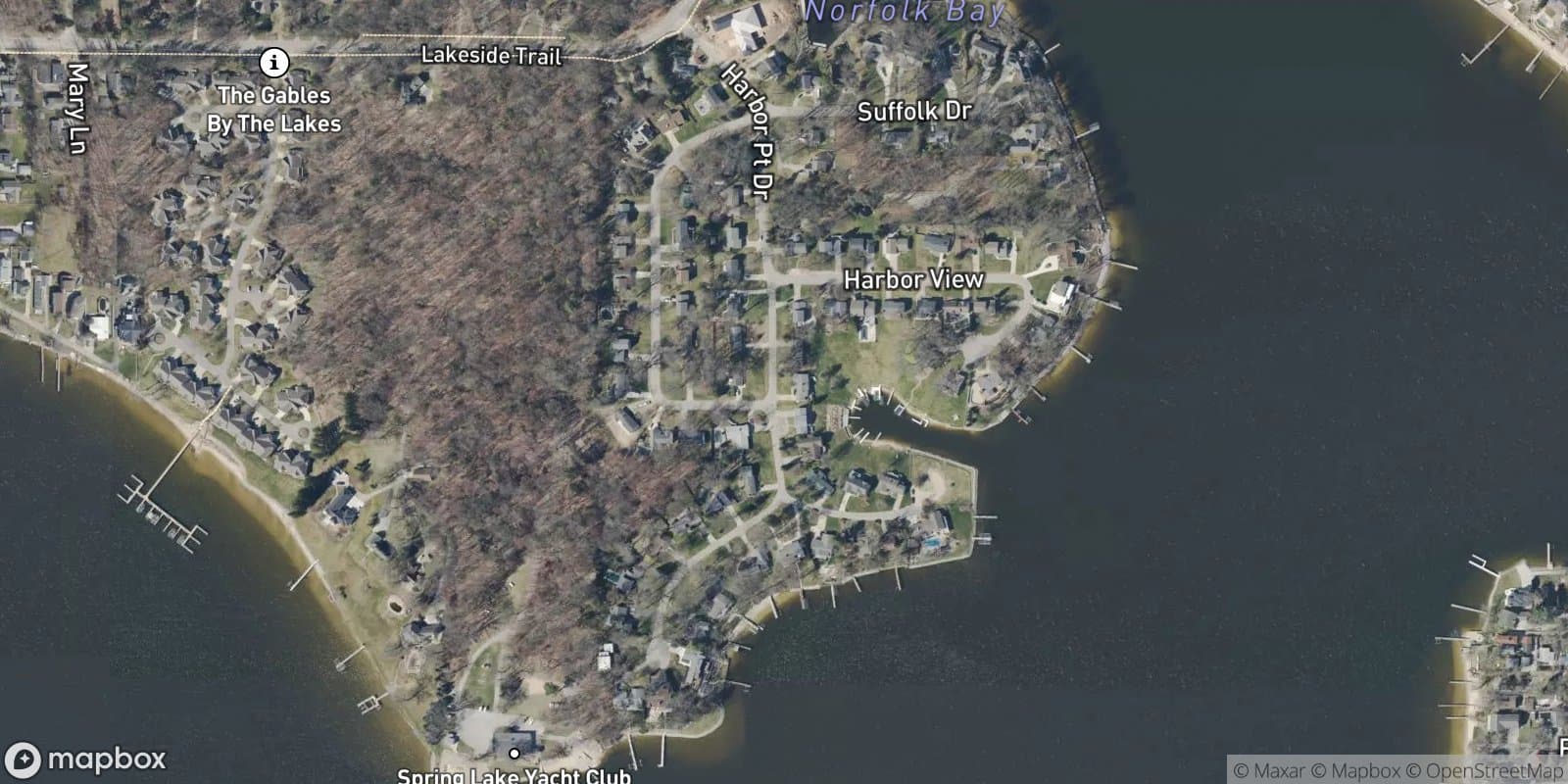 Harbor Point — satellite view