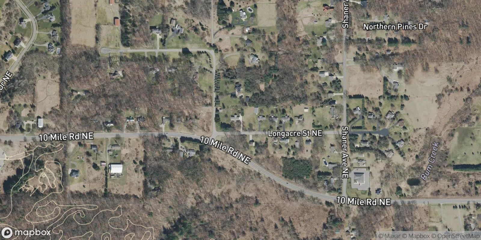 Longacre Estates — satellite view