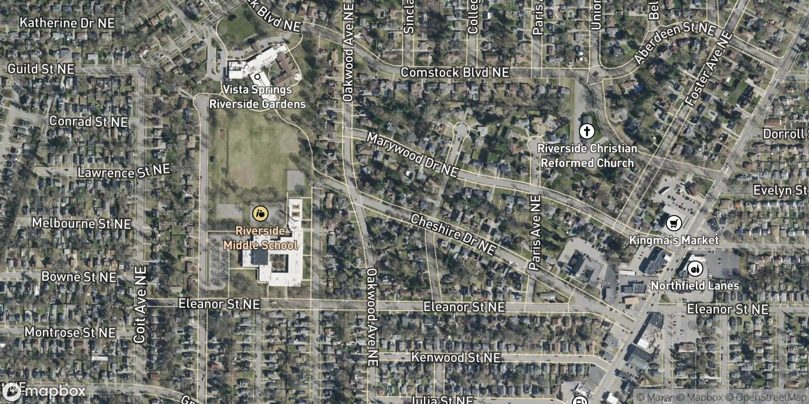 Riverside Gardens Add. No.6 — satellite view