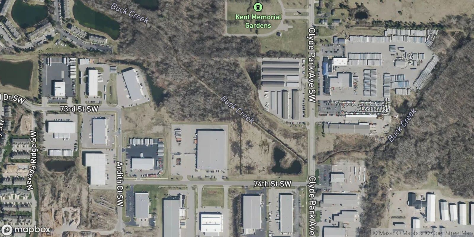 Dan Koster Memorial Industrial Center — satellite view