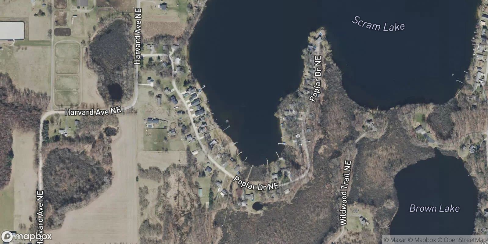 Poplar Point — satellite view
