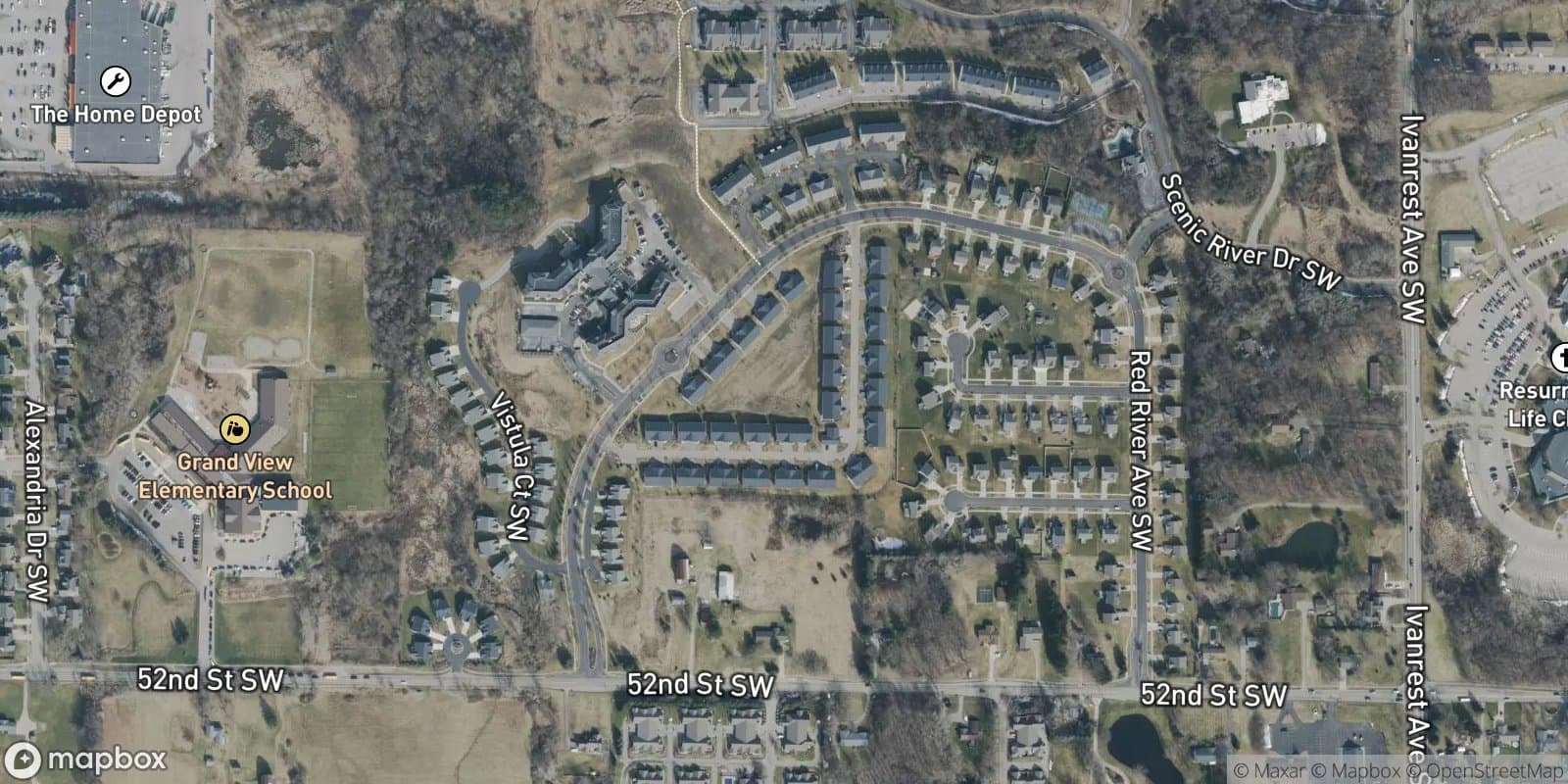The Vistas at Rivertown Park — satellite view