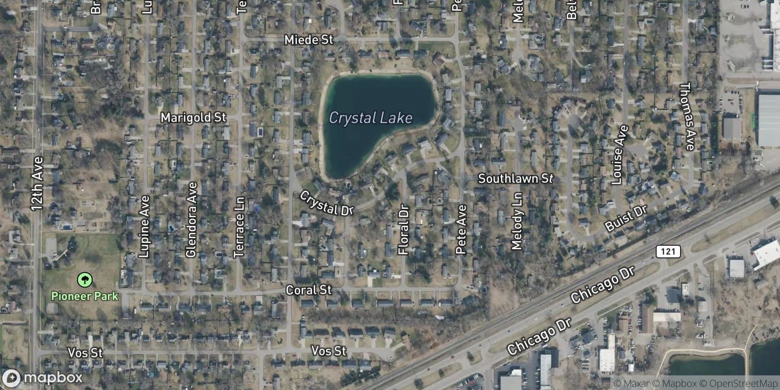 Crystal Springs Sub — satellite view