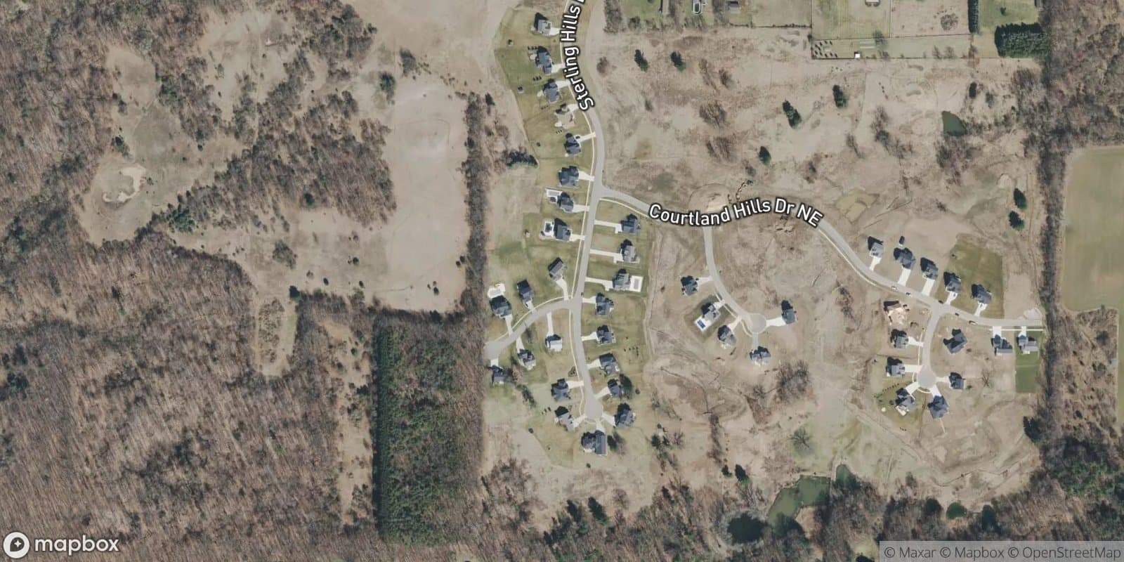 Braeside Estates — satellite view
