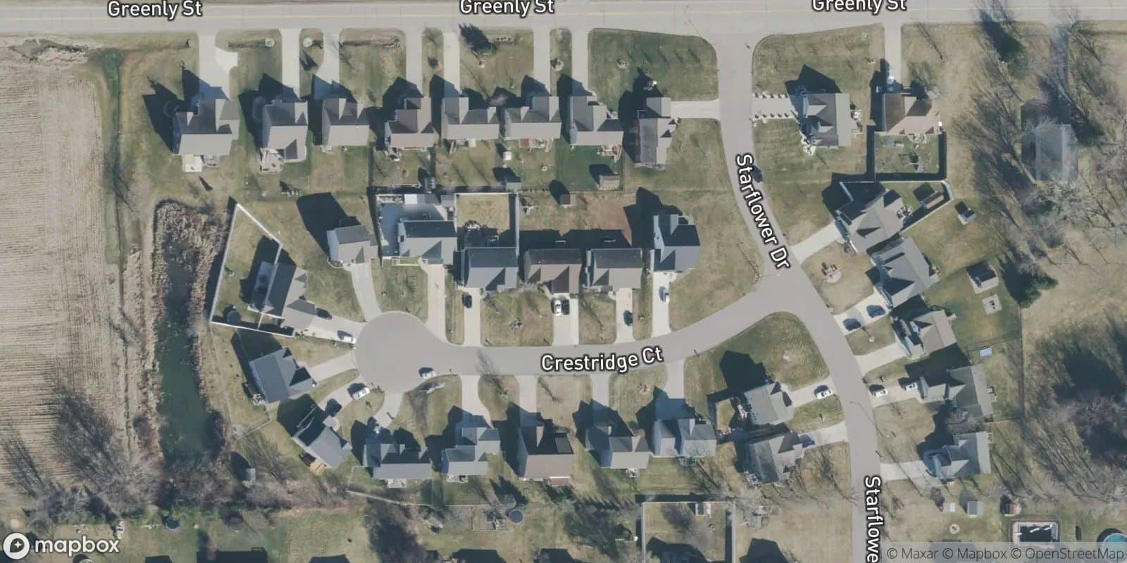 Hillcrest Place — satellite view