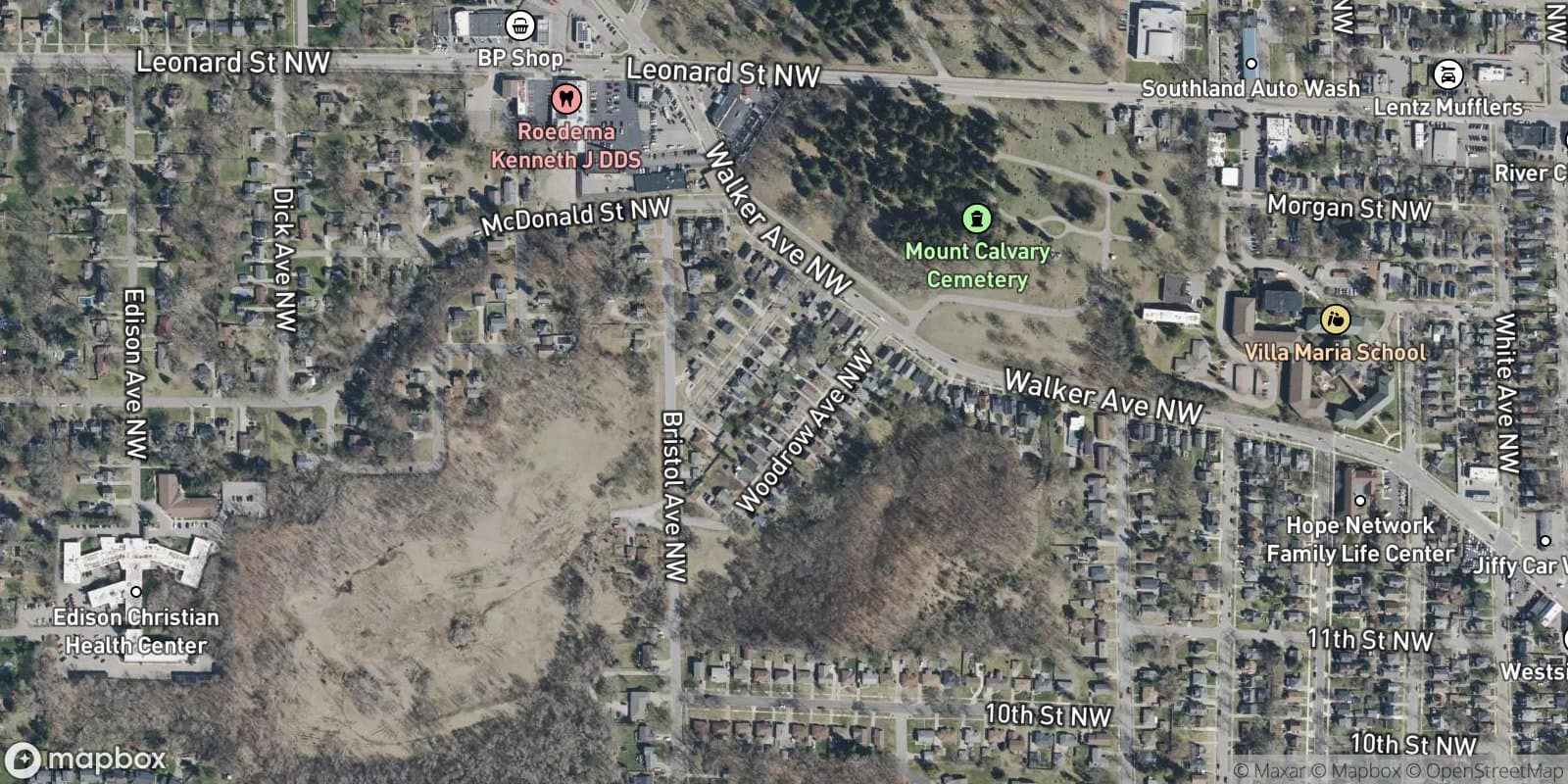 E. L. Kinseys Add. — satellite view