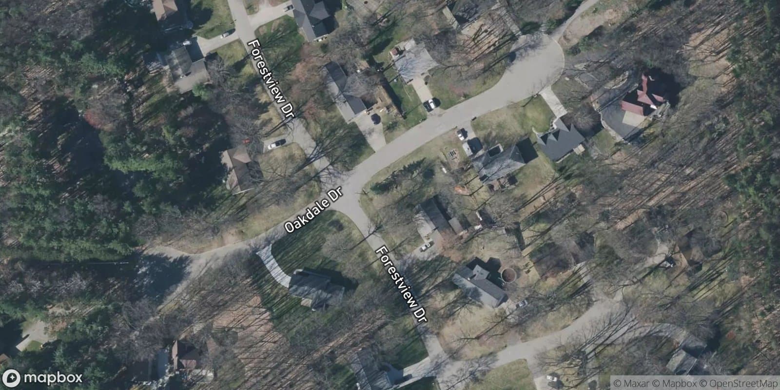 Woodlawn Estates — satellite view