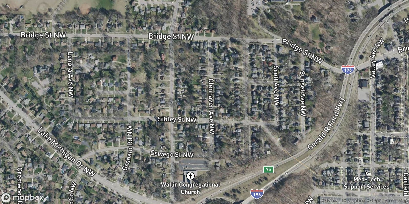 Glennwood Road Sub. — satellite view