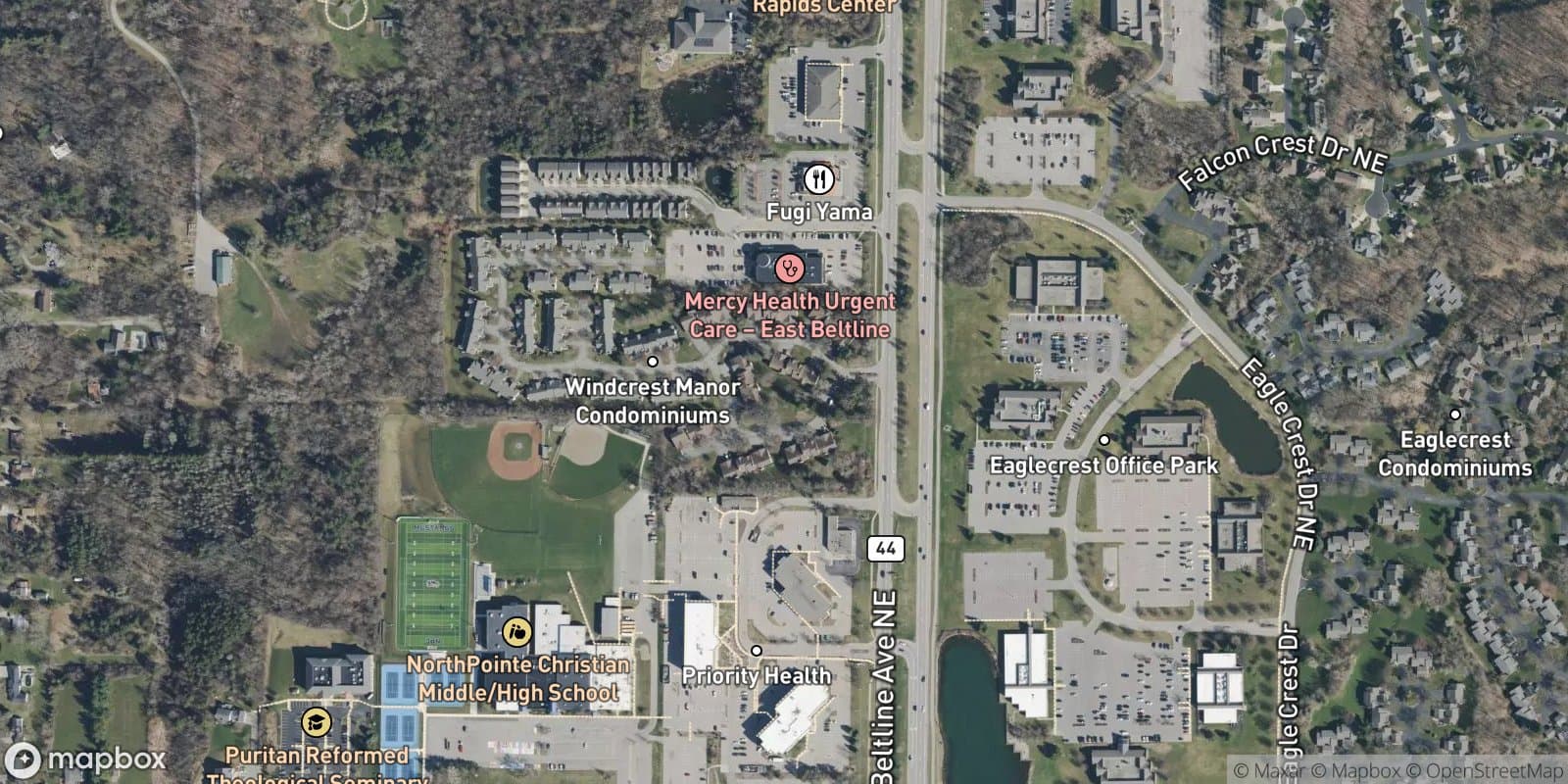 Windcrest Manor Homes — satellite view