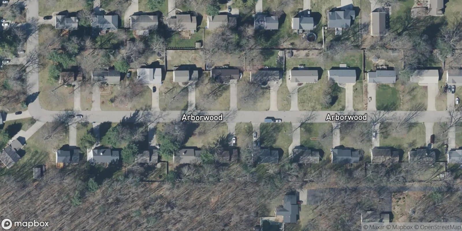 Oak Haven Estates — satellite view
