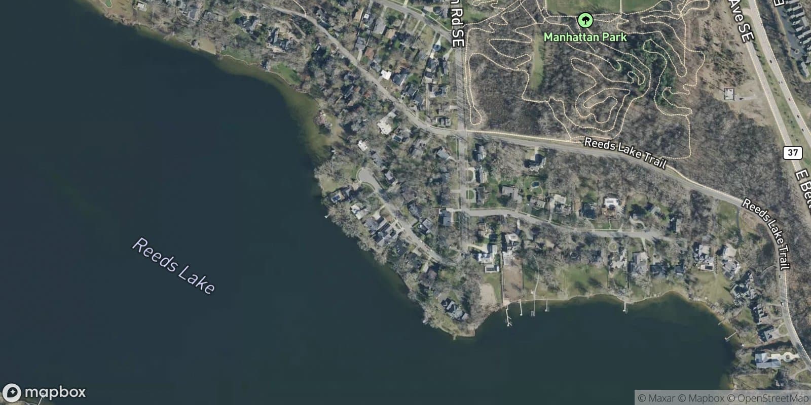 Manhattan Beach — satellite view