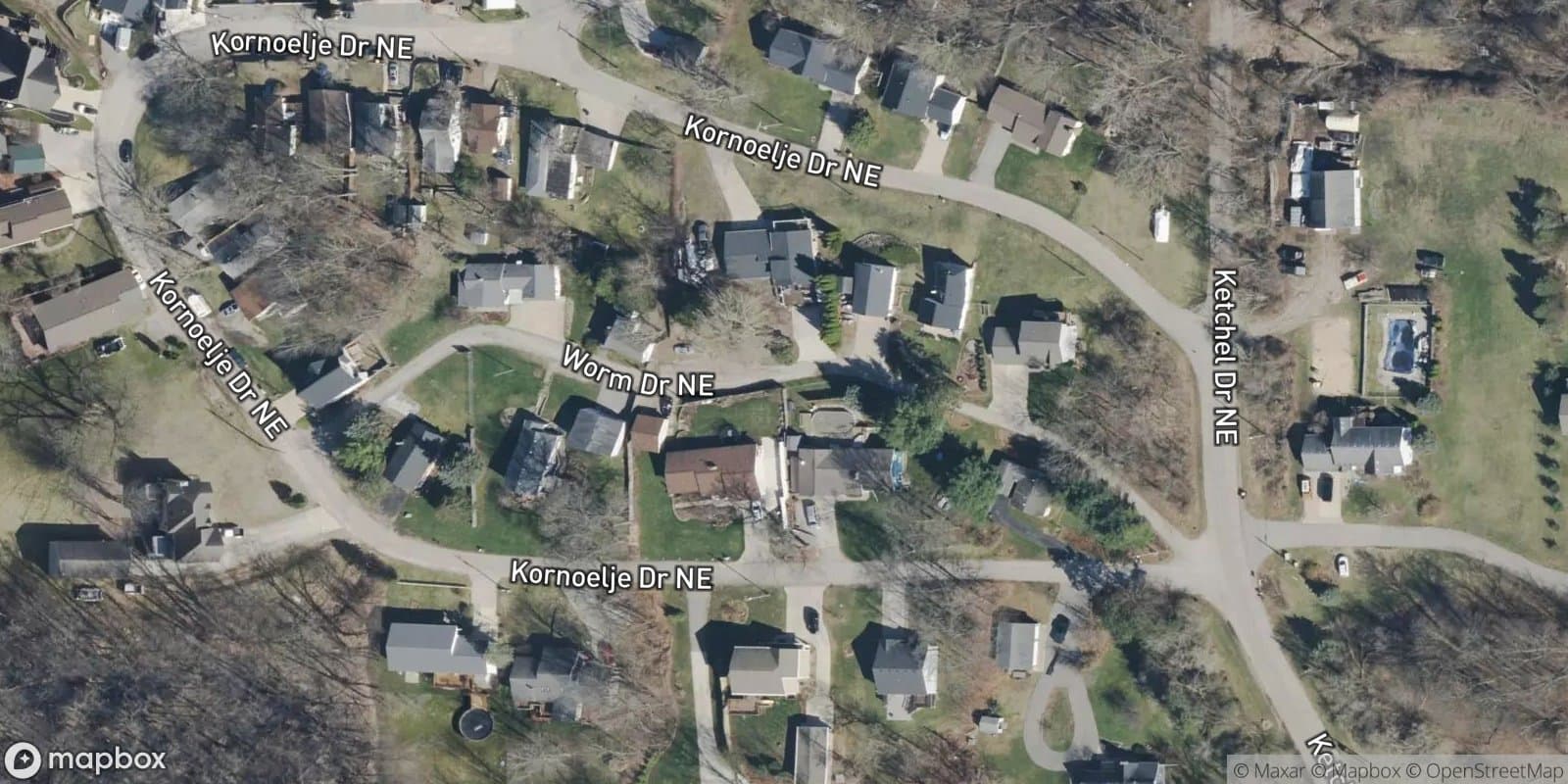 Pine Ridge Sub. — satellite view