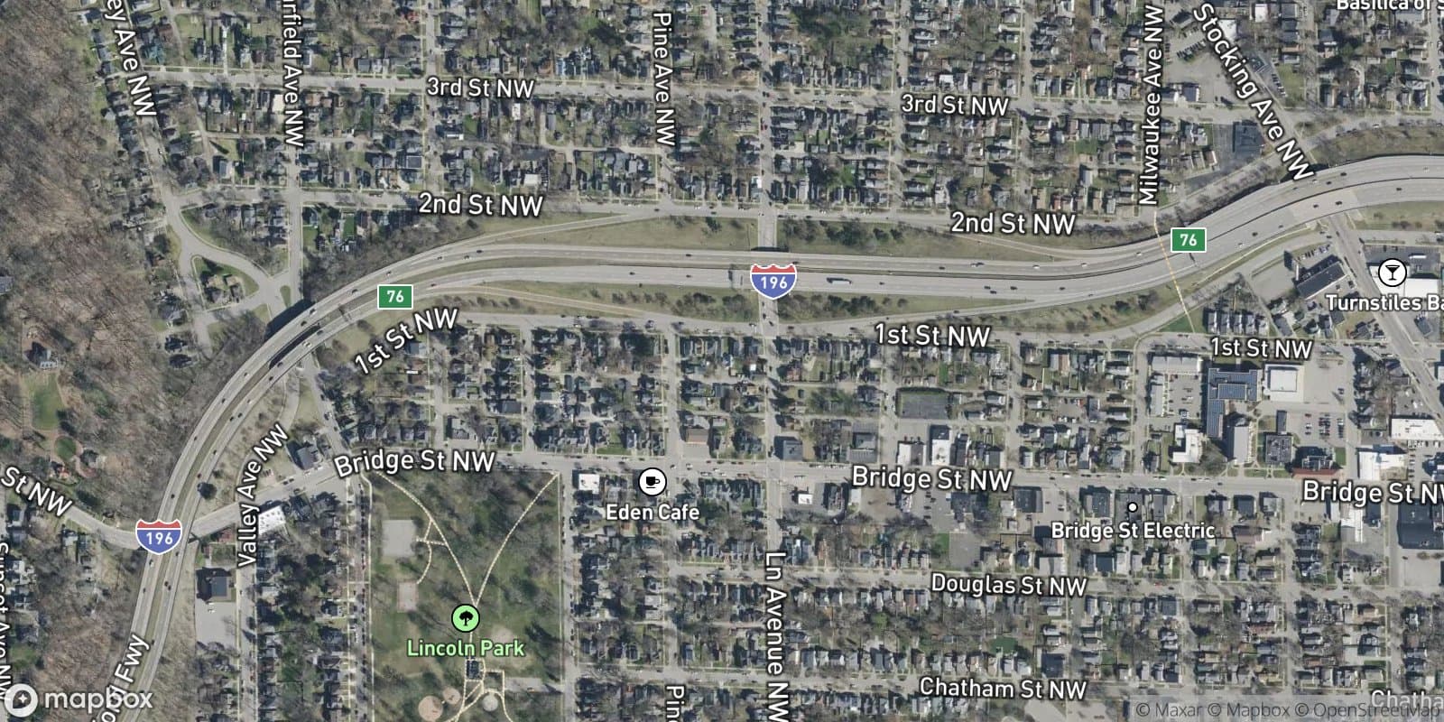 H.A. Vedders Sub. — satellite view