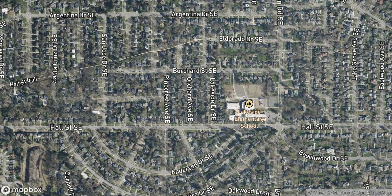 Paris Hall Park Add. — satellite view