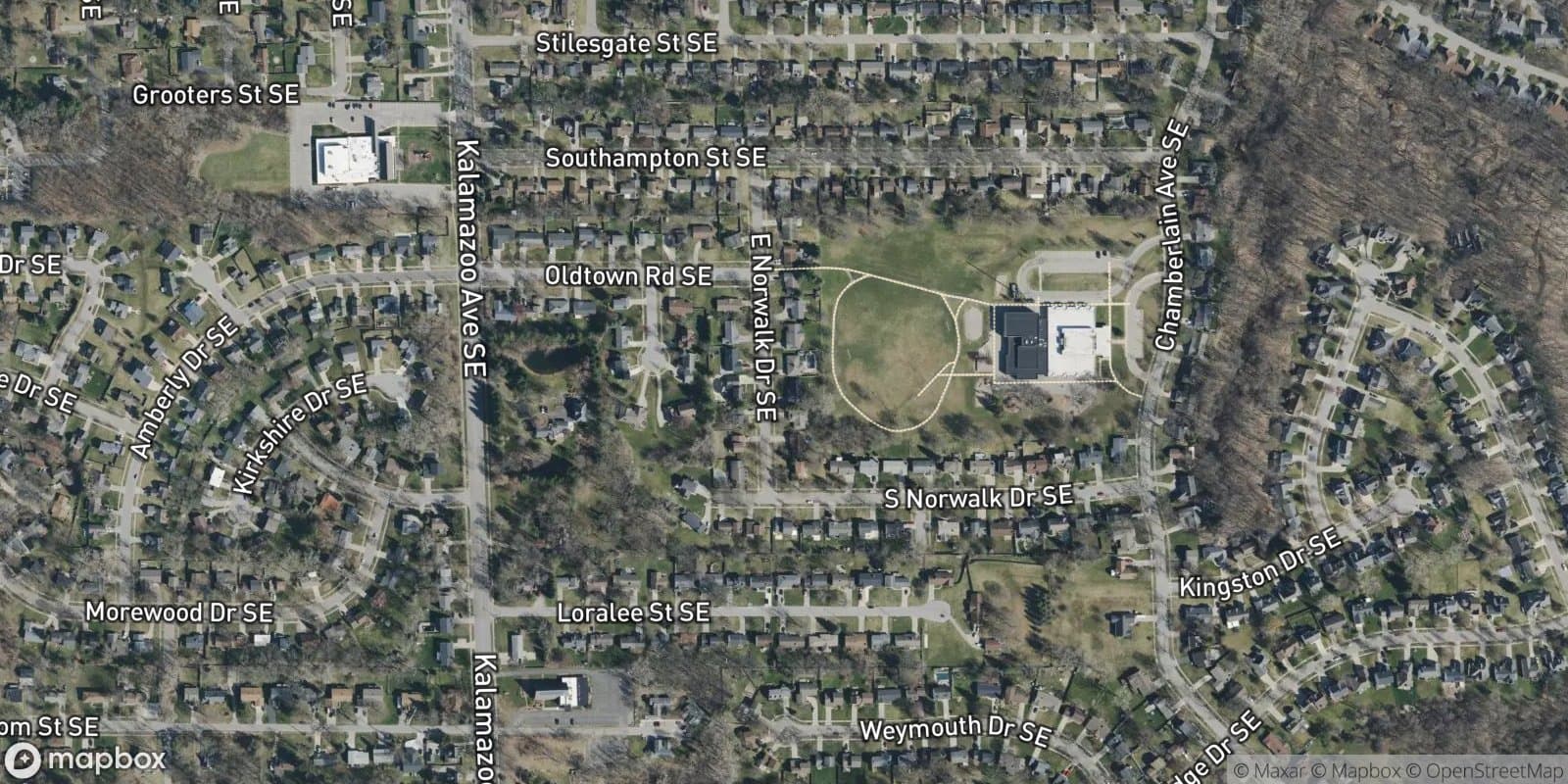 Churchill Downs No.1 — satellite view