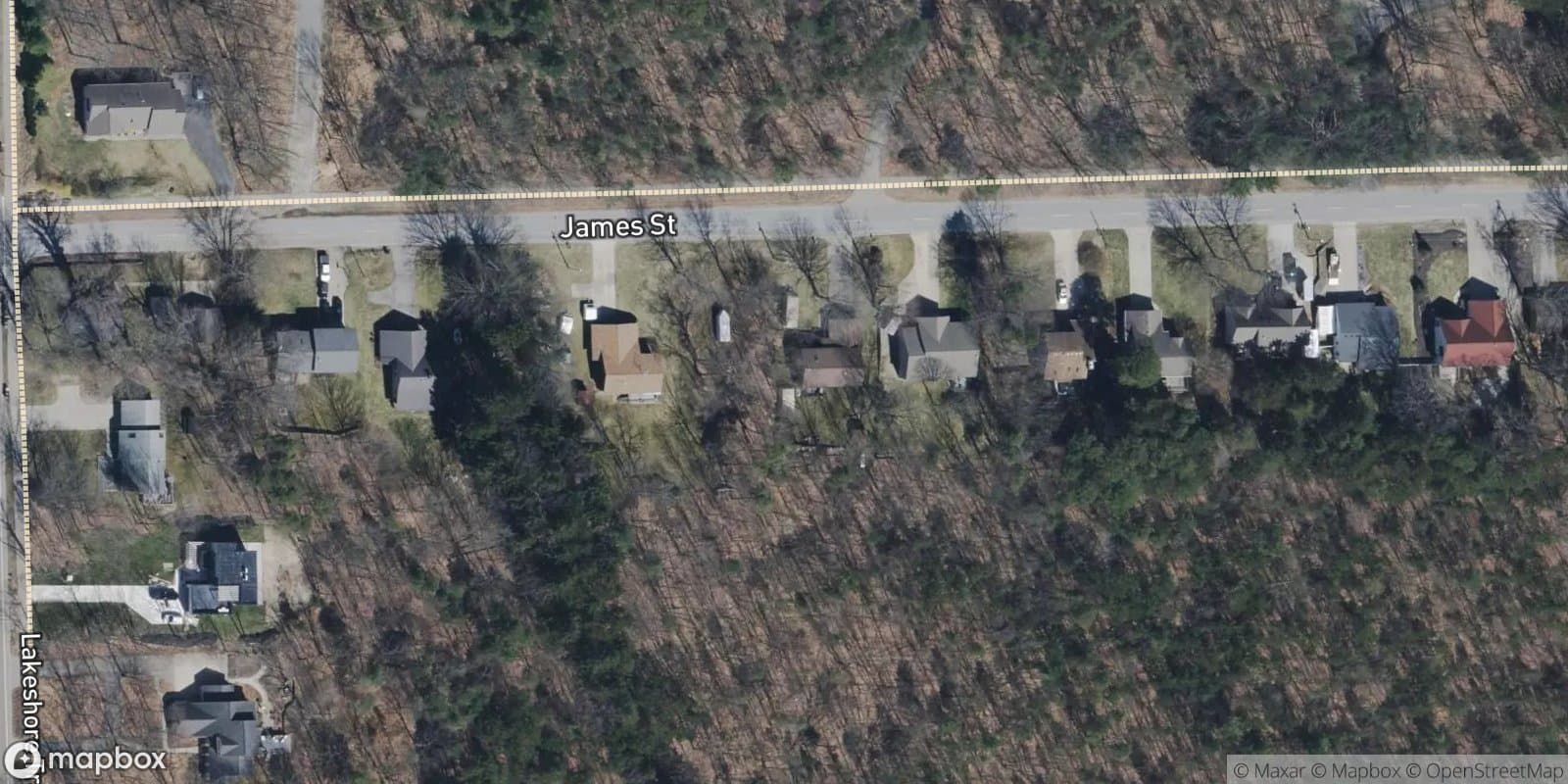 Tennessee Beach Plat - Amended — satellite view