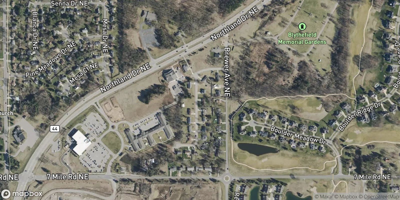 East Belmont No.1 — satellite view