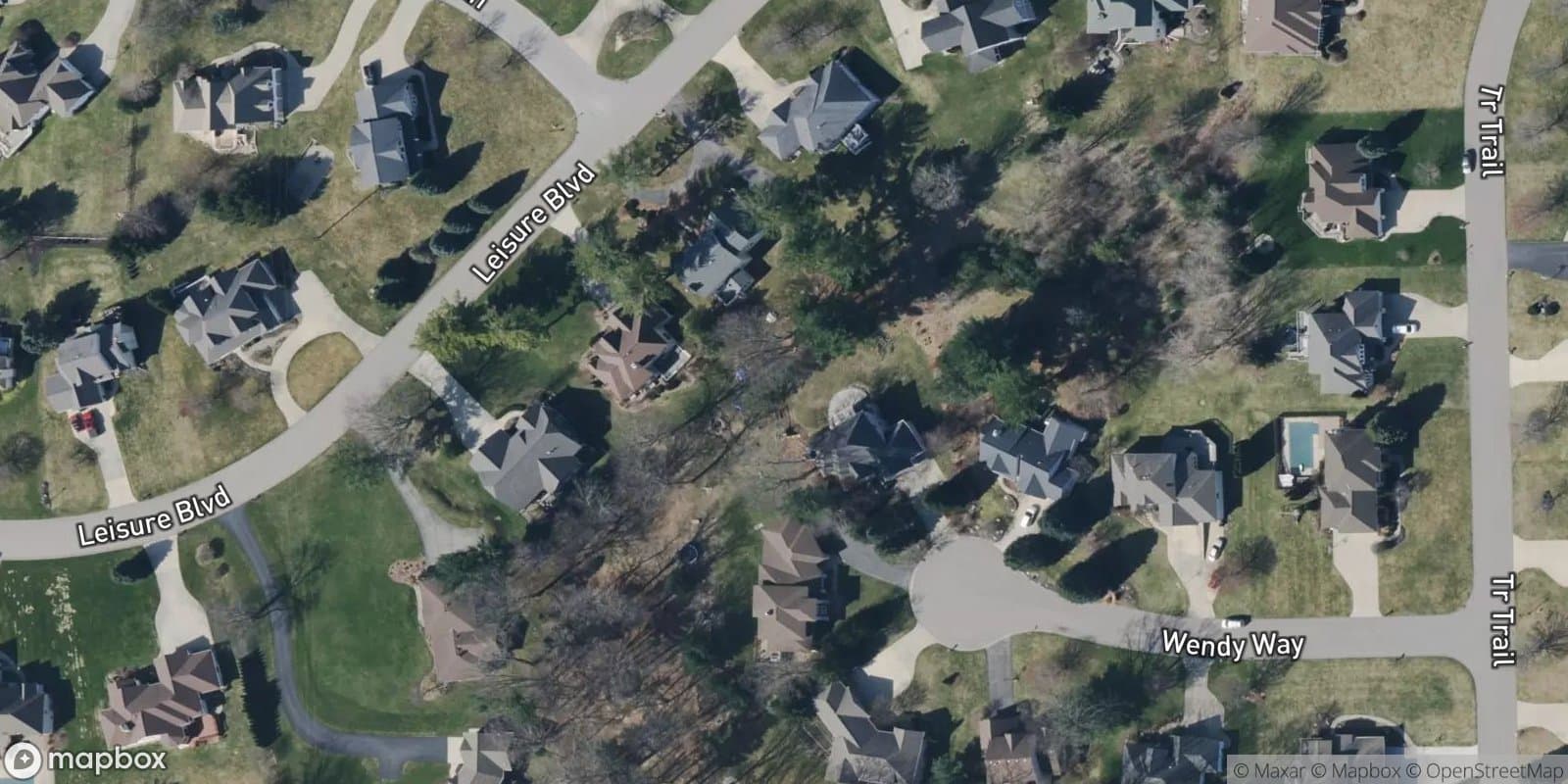 Leisure Acres — satellite view