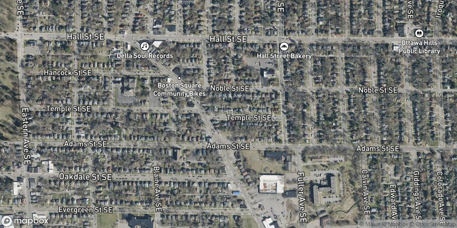 The Sunny Side Add. — satellite view