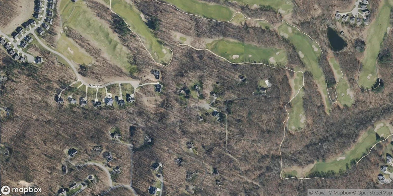 Rolling Oaks Estates — satellite view