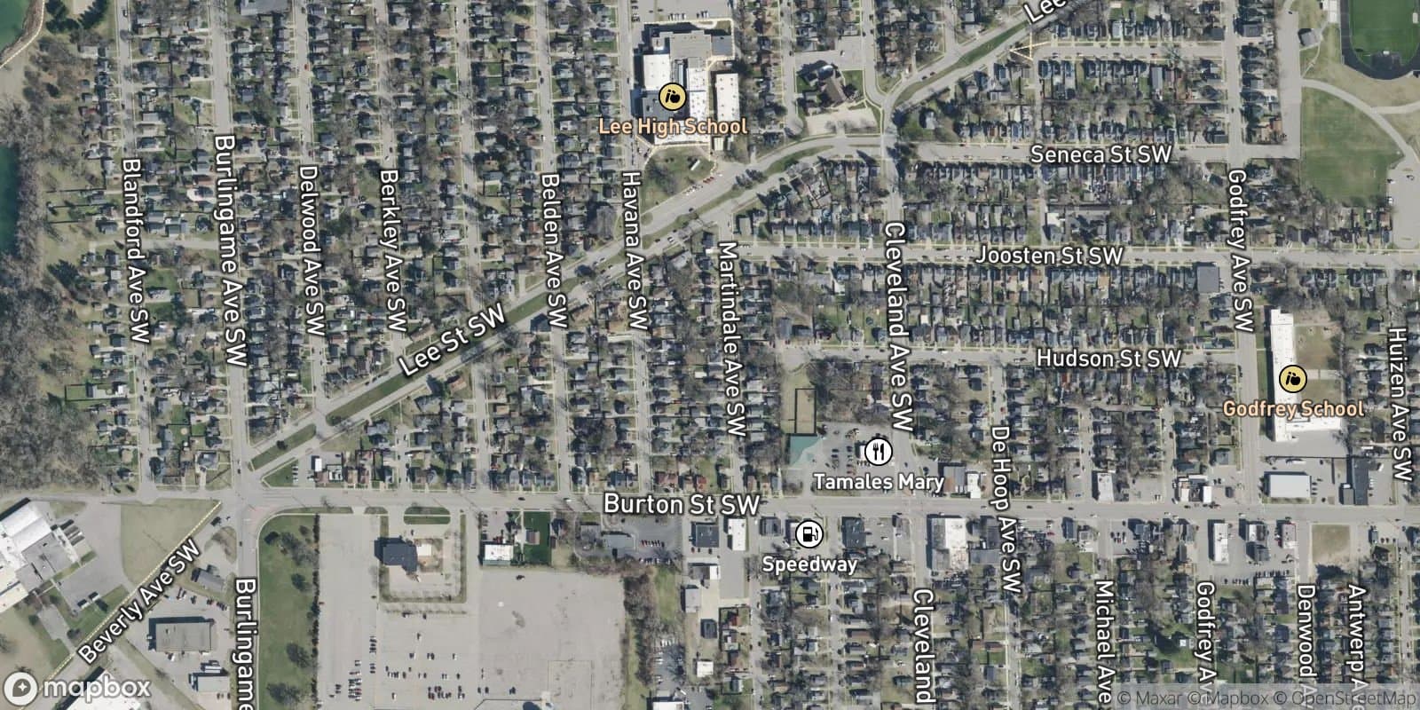 Galewood Park — satellite view