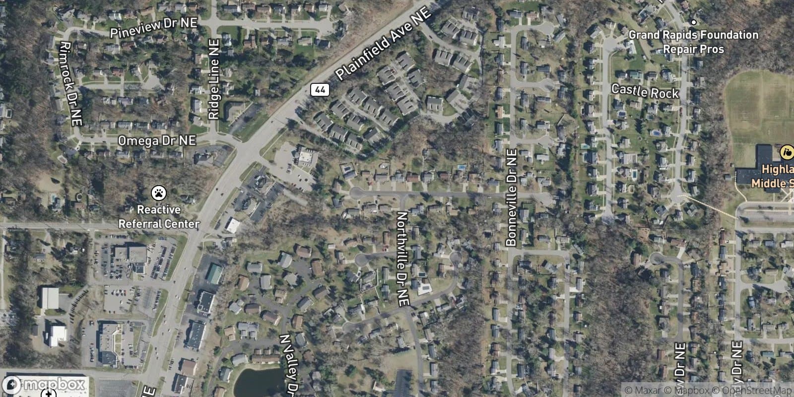 Crestview Plat — satellite view