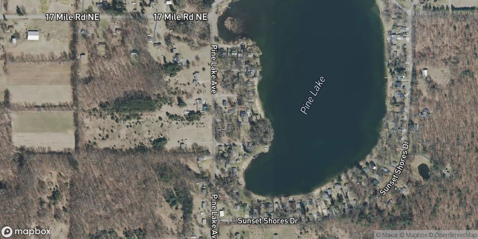 Oakland Beach Park — satellite view