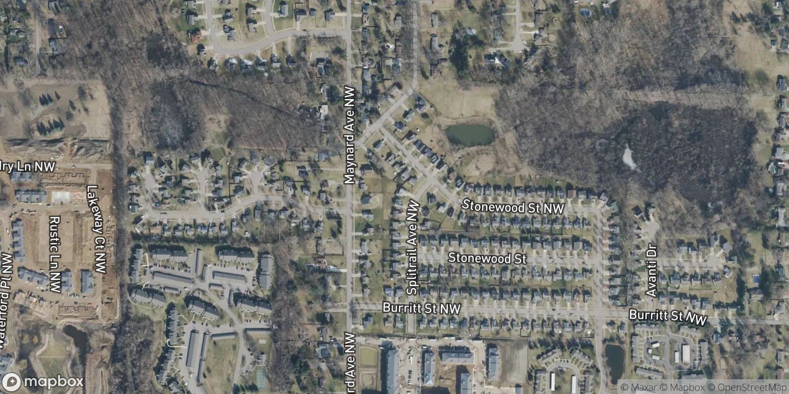 Fieldstone Farms Subdivision # 3 — satellite view