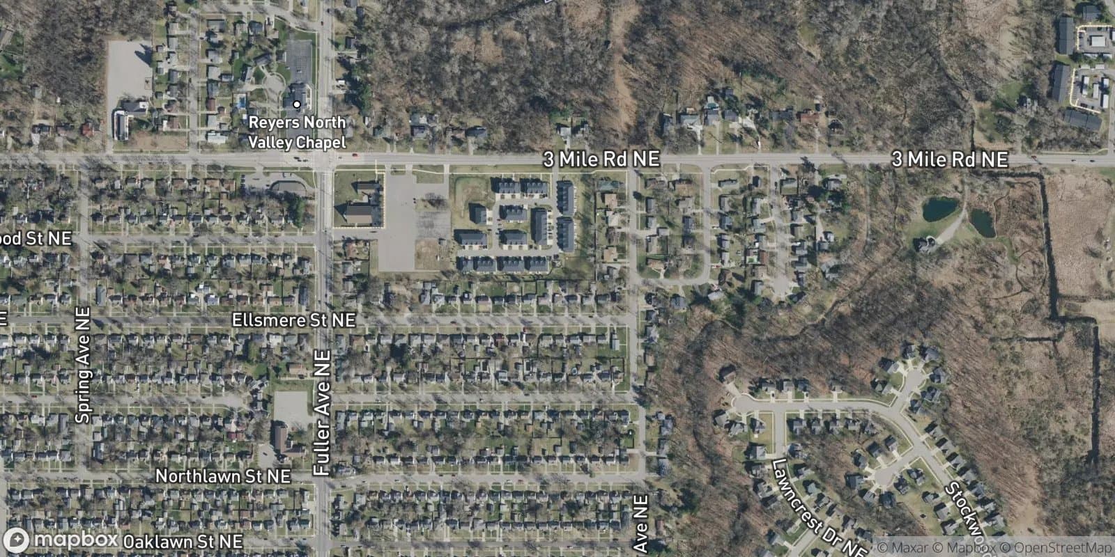 Edgehill Plat — satellite view