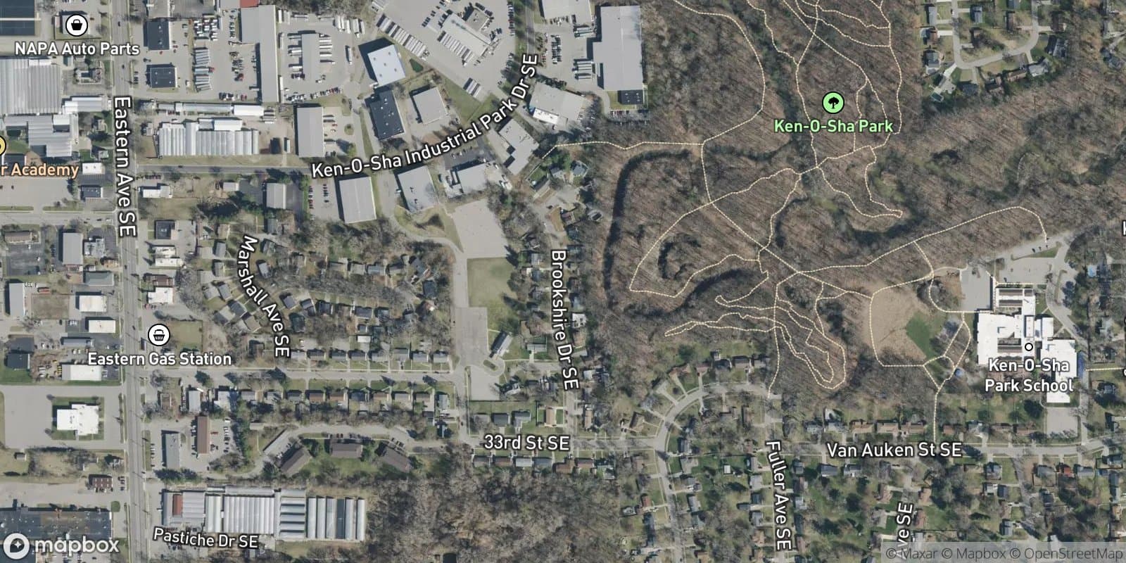 Ken-O-Sha Park Plat — satellite view