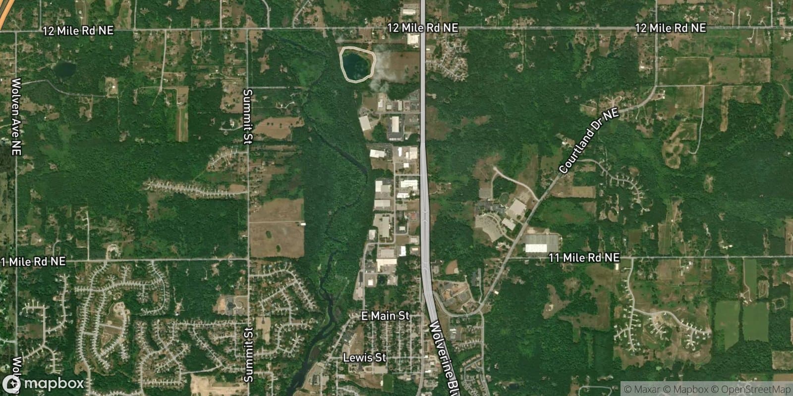 Rockford Industrial Park — satellite view