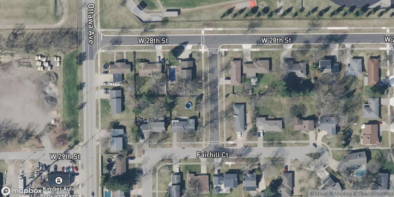 Southwest Heights Add — satellite view