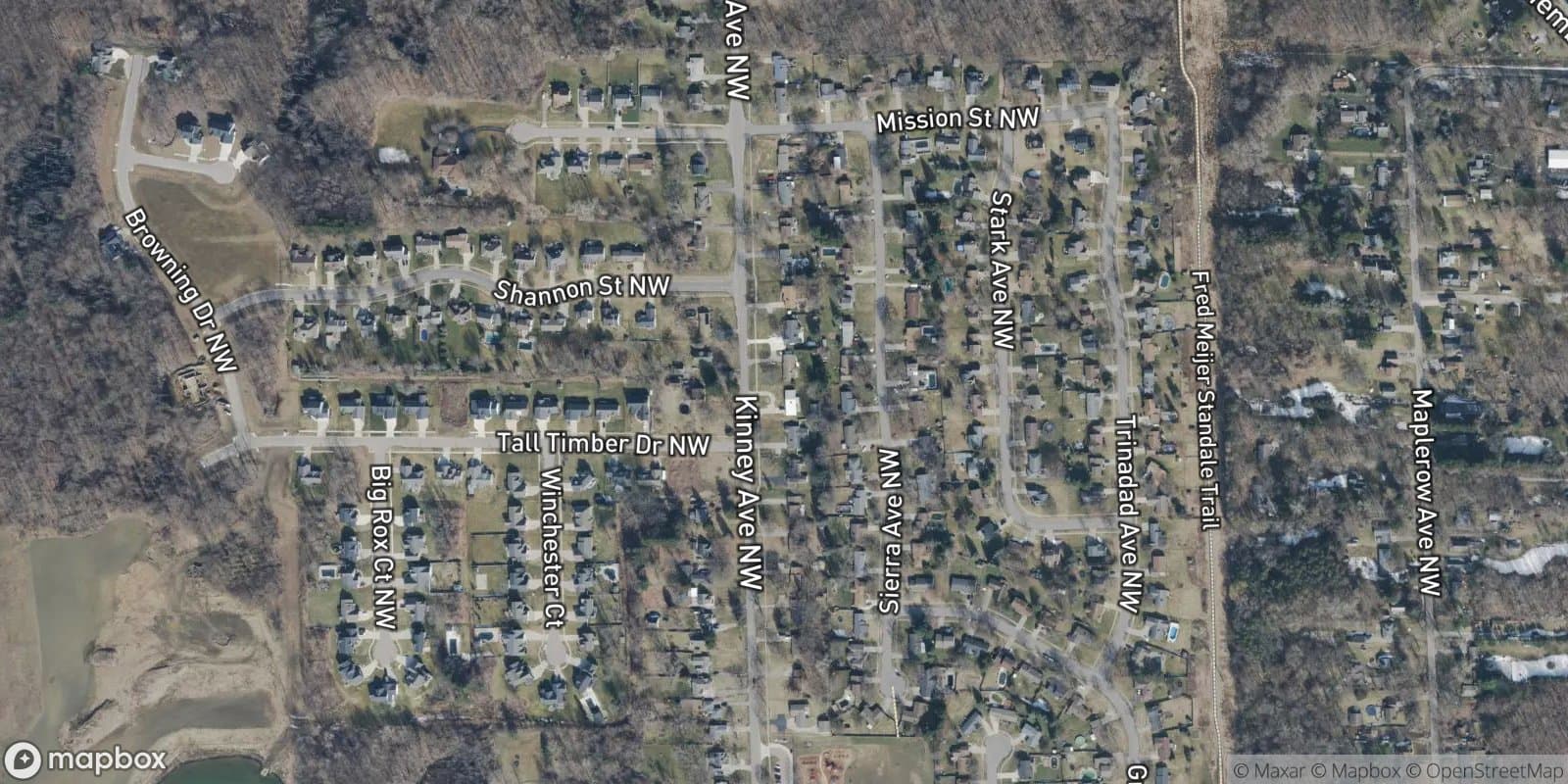 Mission Plat — satellite view