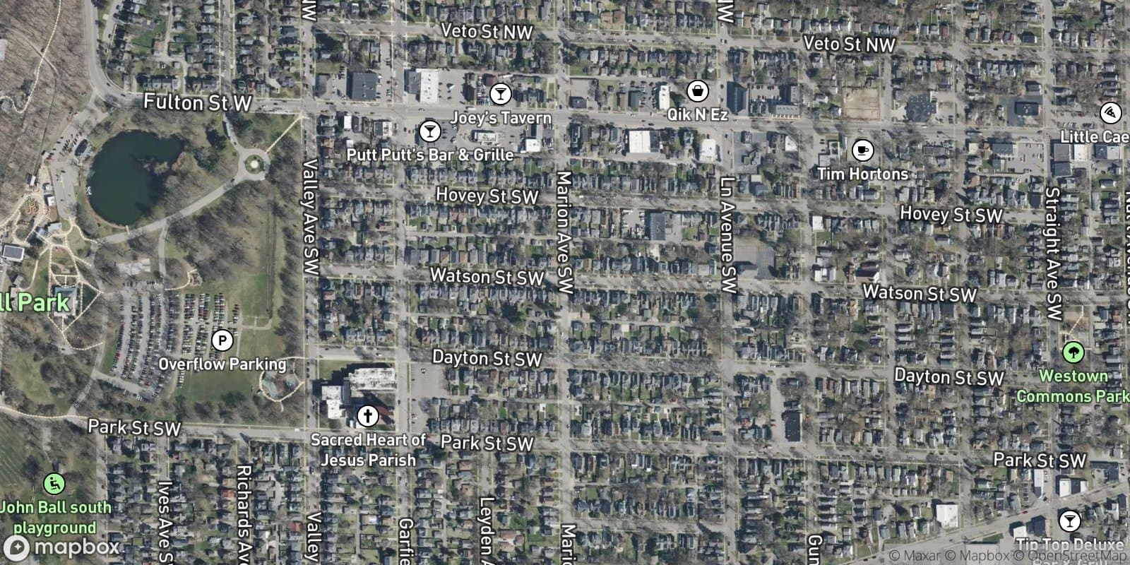 Davis Turner & Carrolls 8th Ward Add. — satellite view