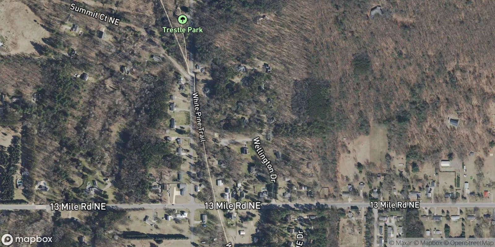The Pines of Rockford — satellite view