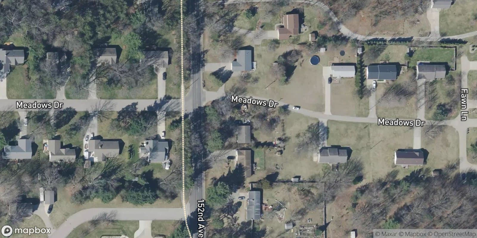 Deer Run Sub — satellite view