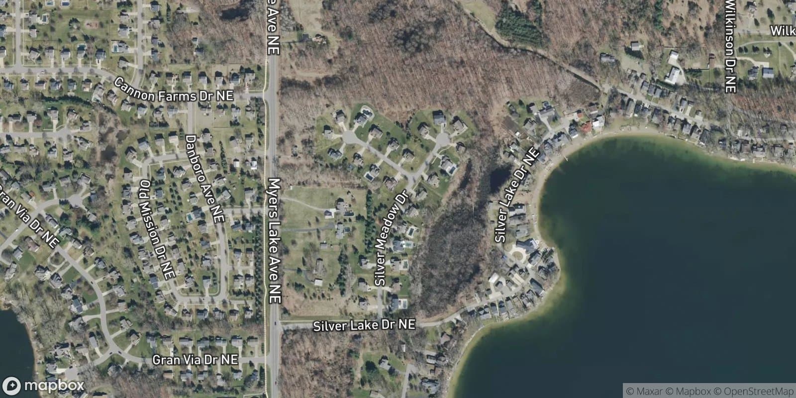 Meadows of Cannon Farms — satellite view