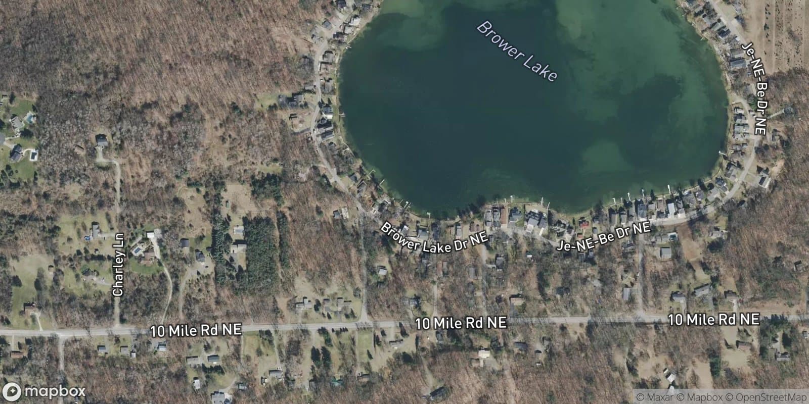E. A. Smith'S Plat of Brower Lake, Amended Plat of Lots 1 Through 33 Inclusive and Vacated Park — satellite view