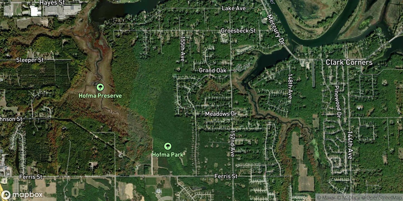 Forest Park Sub — satellite view