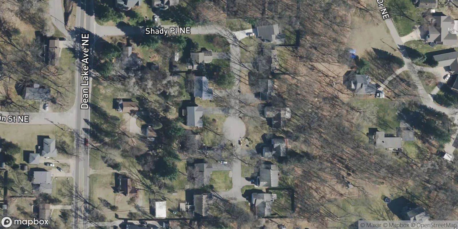 Shadyside — satellite view
