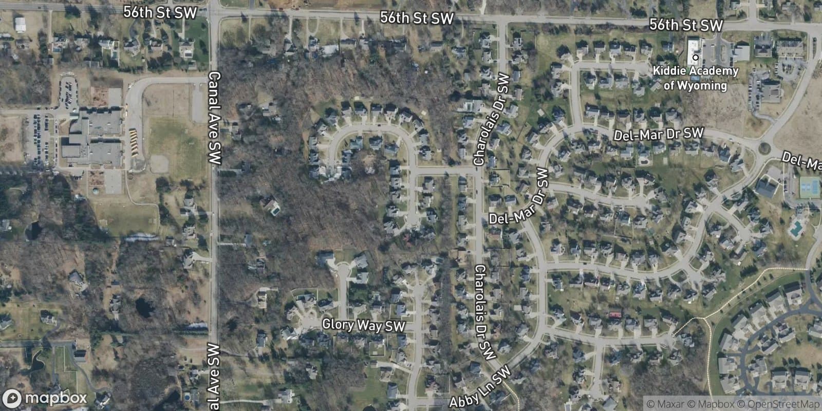 Doorn Woods — satellite view
