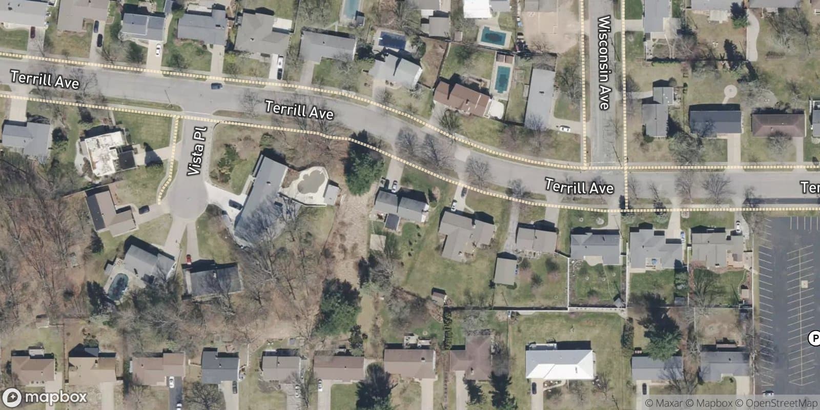 Southern Hills — satellite view