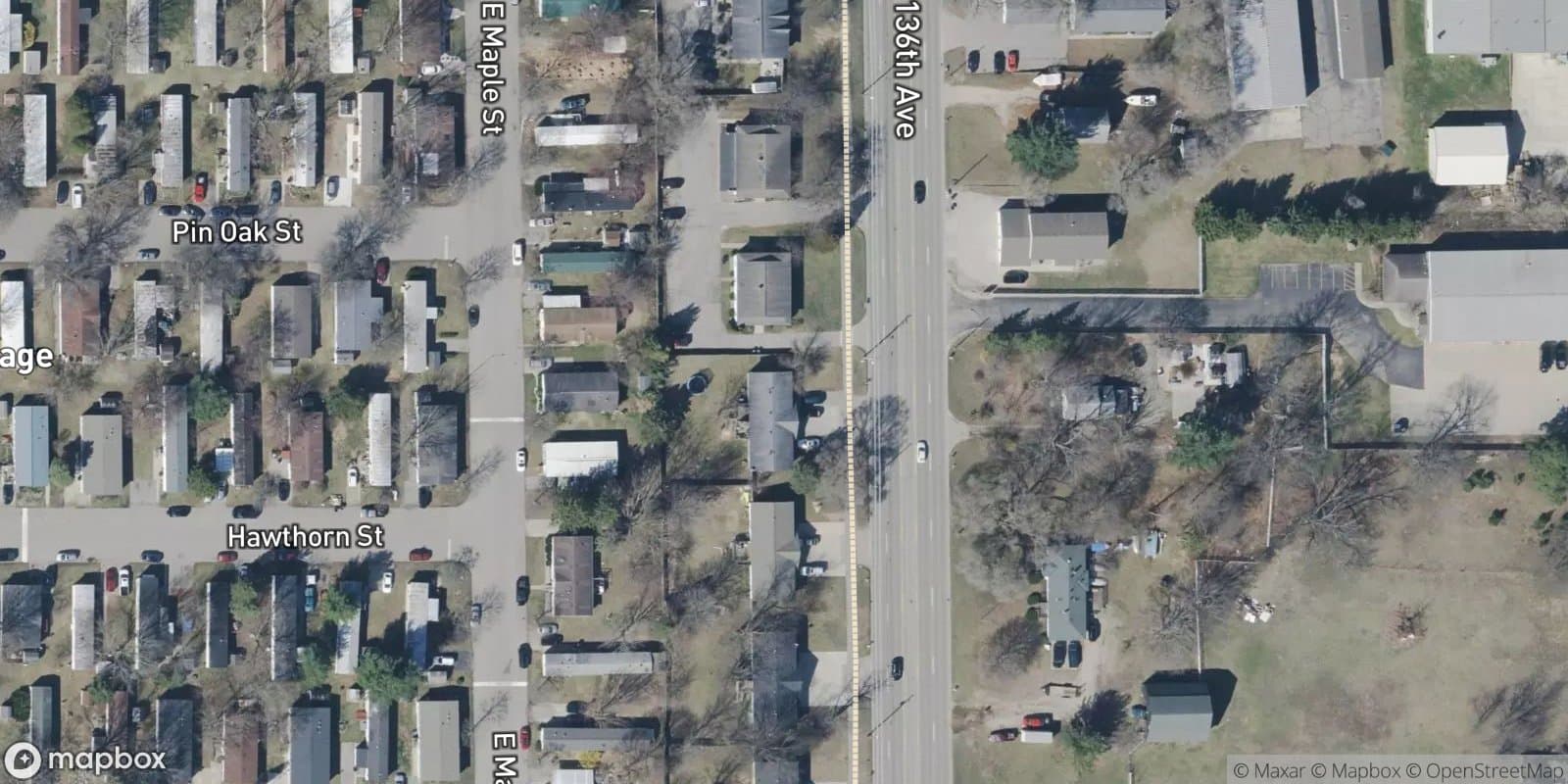 Parkside Sub — satellite view