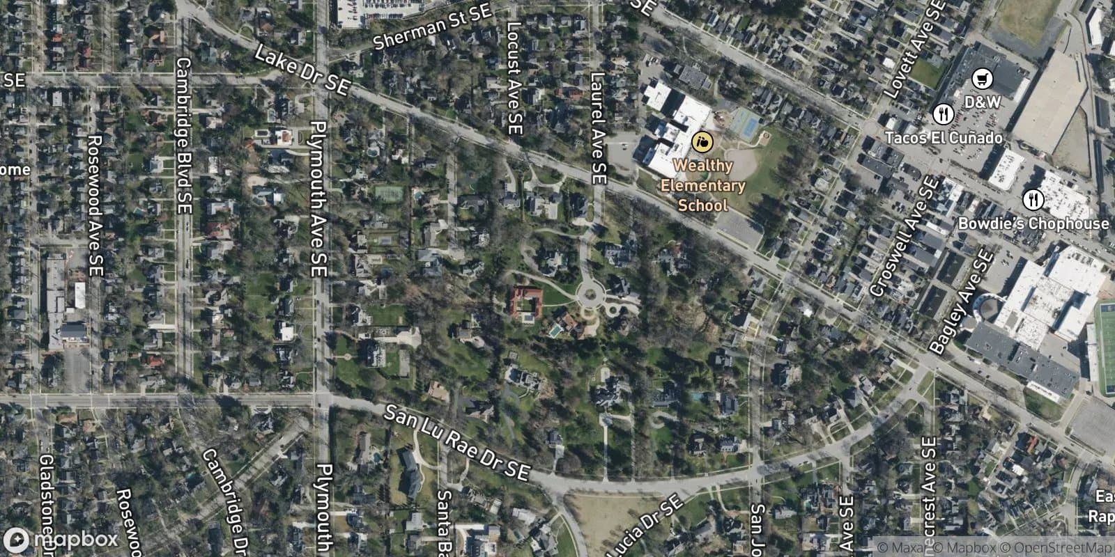 Wilcox Gardens Site Condominium — satellite view