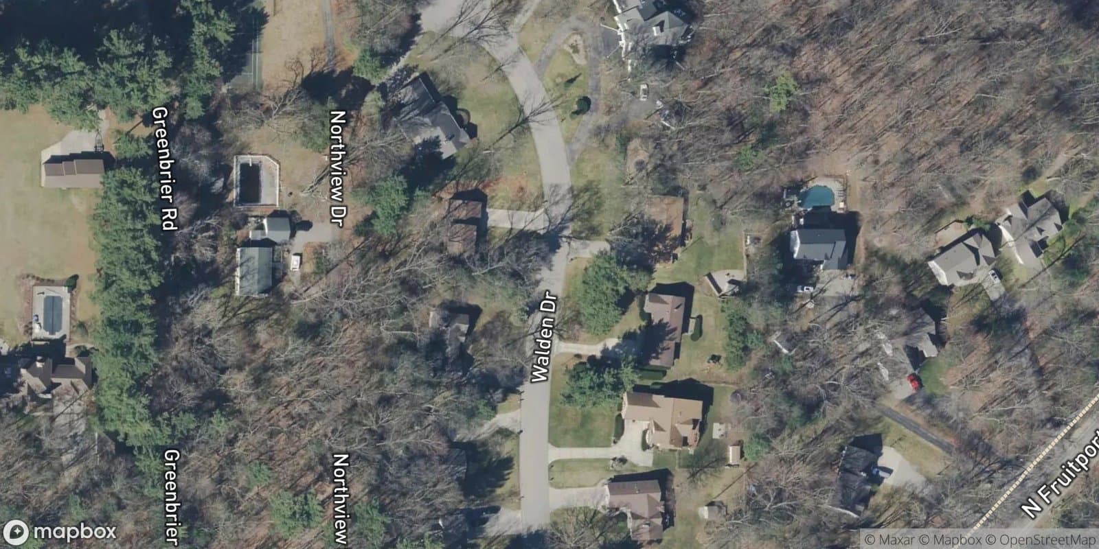 Walden Woods Sub — satellite view