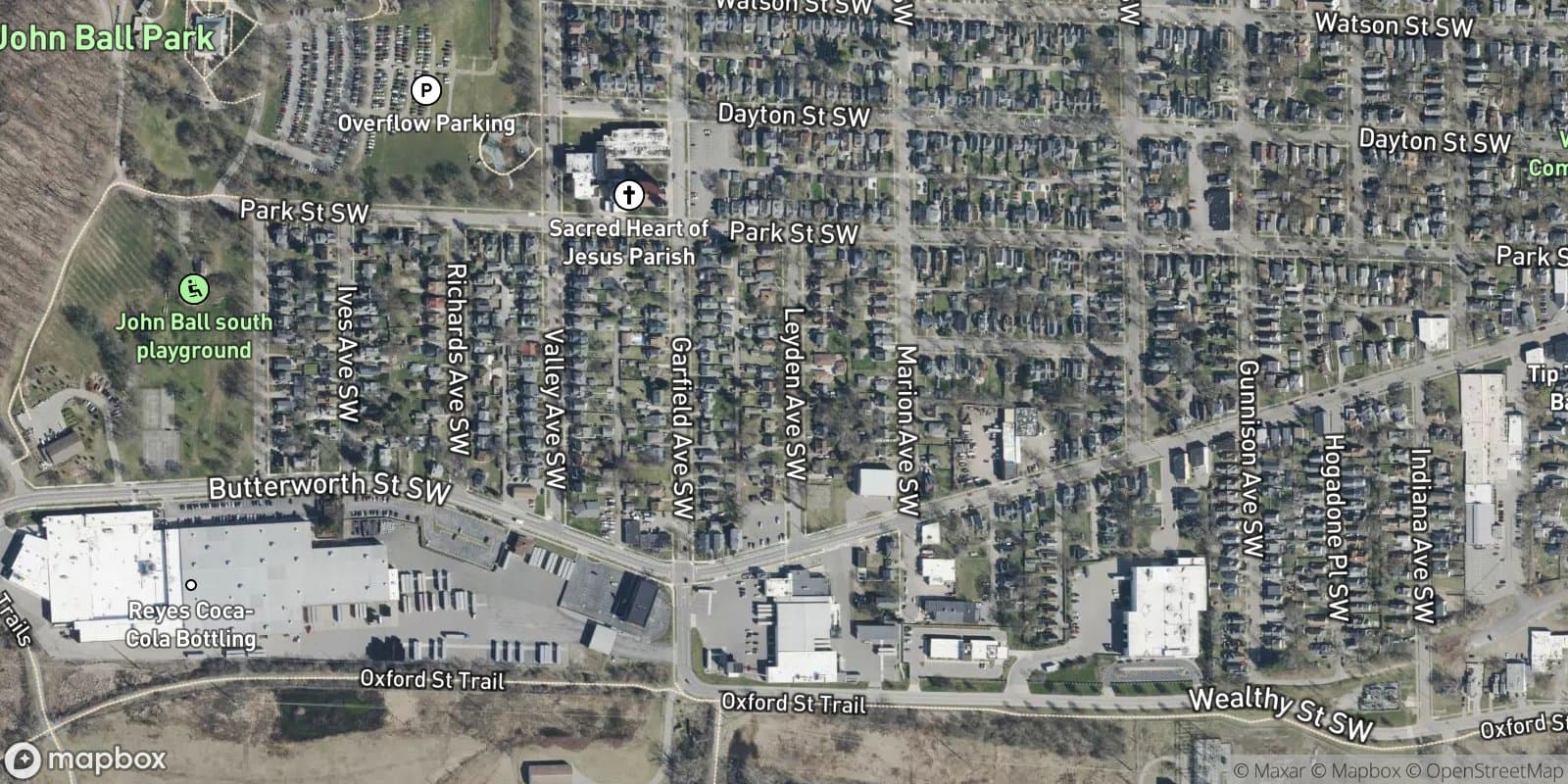 Leyden Plat — satellite view