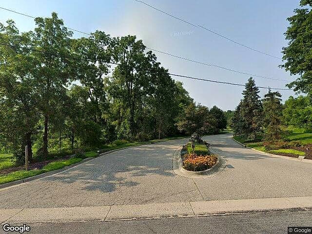 Crestwood Hills — satellite view