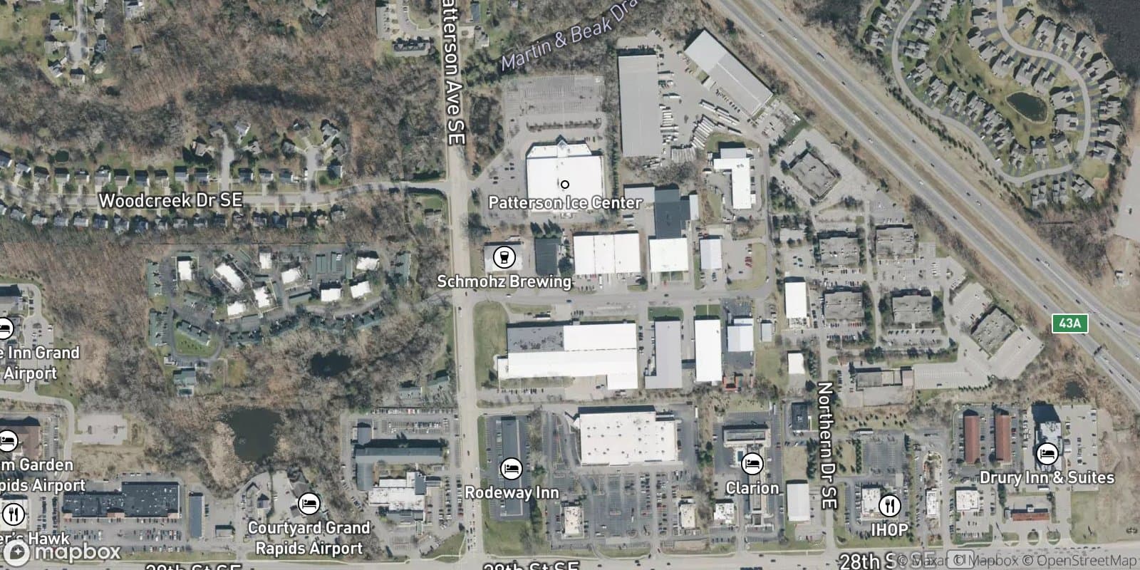Patterson Industrial Park — satellite view