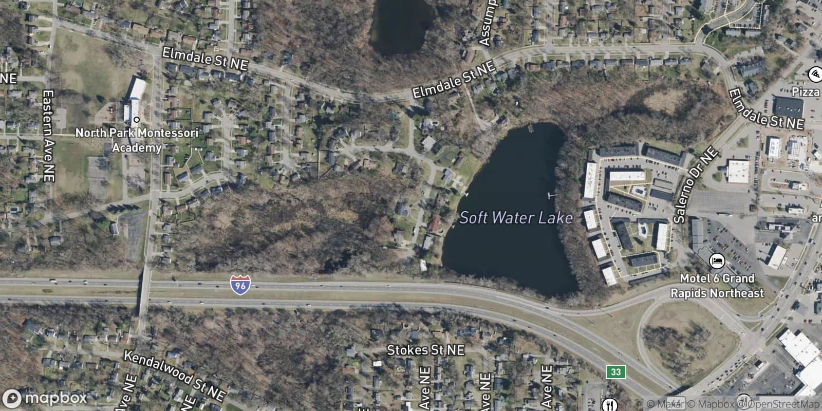 Lake Forest Plat — satellite view
