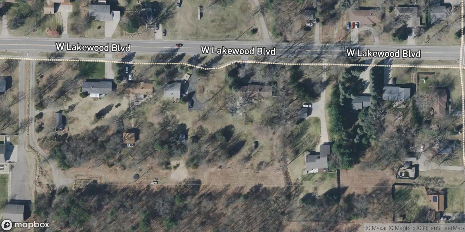 Horseshoe Acres — satellite view